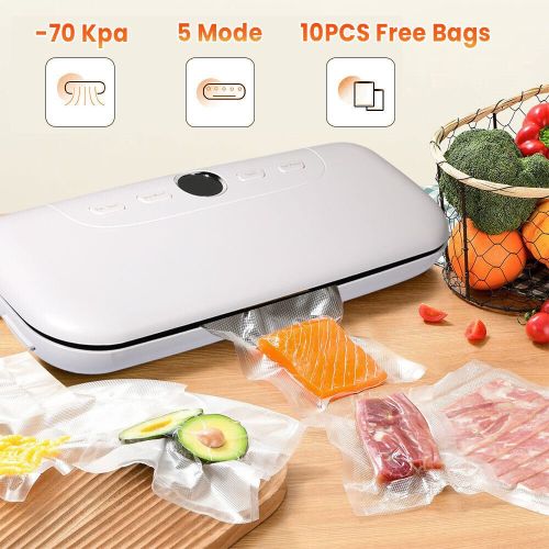 Vacuum Sealer Machine Food Preservation Storage Saver Automatic With Seal Bag US Vacuum Sealer Machine Food Preservation Storage Saver Automatic With Seal Bag US