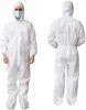 Disposable Coveralls with Hood; Boots; Elastic Wrists; Pack of 5 X-Large White Hazmat Suits Disposable; SMS 60gsm White Paint Coveralls Disposable; Wa