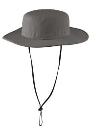 Port Authority Outdoor Wide-Brim Hat C920 (Color: Sterling Grey, size: S/M)