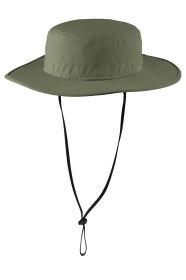 Port Authority Outdoor Wide-Brim Hat C920 (Color: Olive Leaf, size: L/XL)