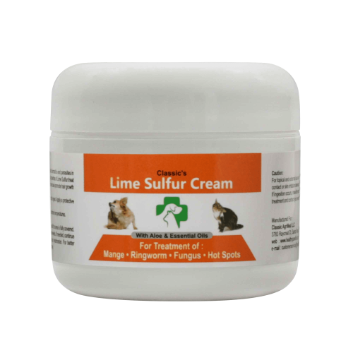 Lime Sulfur Pet Skin Cream - Pet Care and Veterinary Treatment for Itchy and Dry Skin - Safe Solution for Dog;  Cat;  Puppy;  Kitten;  Horse‚Ä¶