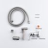 Bidet Sprayer for Toilet, Handheld Cloth Diaper Sprayer, Bathroom Sprayer Kit Spray Attachment with Hose, Stainless Steel Easy Install Great Water Pre