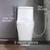 Bidet Sprayer for Toilet, Handheld Cloth Diaper Sprayer, Bathroom Sprayer Kit Spray Attachment with Hose, Stainless Steel Easy Install Great Water Pre